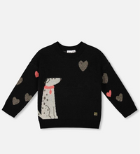 Load image into Gallery viewer, Deux Par Deux Dalmation Sweater
