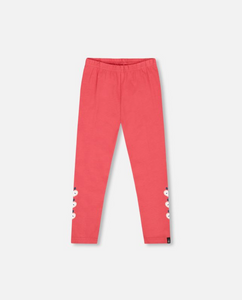 Deux Par Deux Leggings with Apples