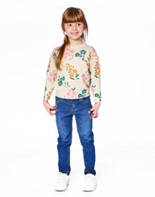 Load image into Gallery viewer, Deux Par Deux Floral Print Sweater
