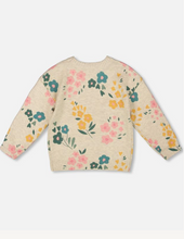 Load image into Gallery viewer, Deux Par Deux Floral Print Sweater
