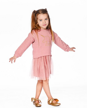 Load image into Gallery viewer, Deux Par Deux Unicorn Dress Old Rose

