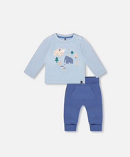Load image into Gallery viewer, Deux Par Deux Wooly Mammoth Print Tee and Pant
