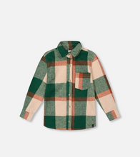 Load image into Gallery viewer, Deux Par Deux Plaid Shirt Green
