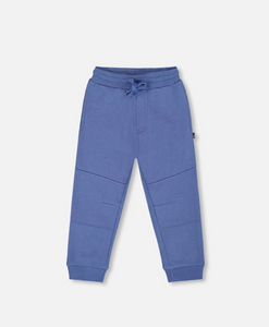 Deux Par Deux Fleece Jogger Peri Blue