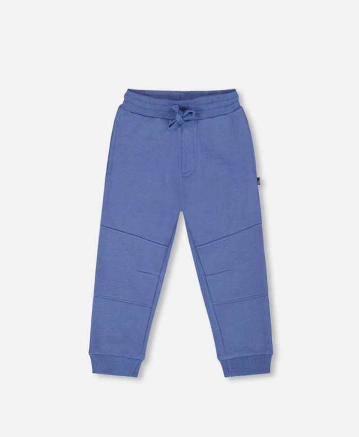 Deux Par Deux Fleece Jogger Peri Blue