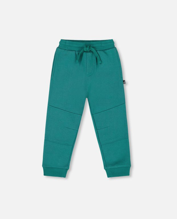 Deux Par Deux Fleece Jogger Jasper Green