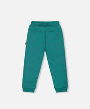 Load image into Gallery viewer, Deux Par Deux Fleece Jogger Jasper Green
