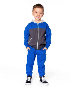 Deux Par Deux Zip Hoodie
