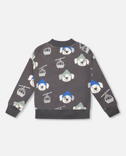 Load image into Gallery viewer, Deux Par Deux Ski Deg Print Sweatshirt
