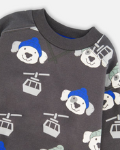 Load image into Gallery viewer, Deux Par Deux Ski Deg Print Sweatshirt
