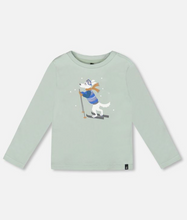 Load image into Gallery viewer, Deux Par Deux Ski Dog Print Tee
