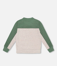 Load image into Gallery viewer, Deux Par Deux Colorblock Top Green

