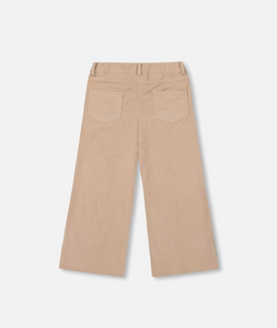 Deux Par Deux Wide Leg Cords Moonlight