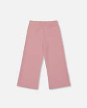 Load image into Gallery viewer, Deux Par Deux Wide Leg Pant Waffle Silver Pink
