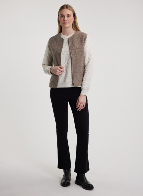 FIG Iclyn Sleeveless Vest Mocha