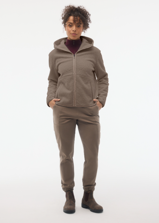 FIG Frost Hoodie Jacket Mocha