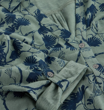 Load image into Gallery viewer, White Stuff UK Annie Longline Shirt Green Multi
