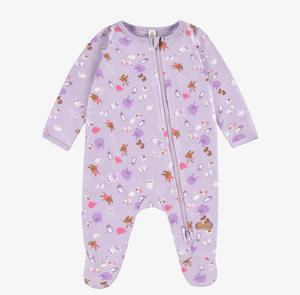 Souris Mini Baby Bunny Sleeper Purple