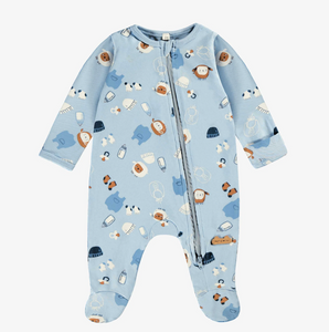 Souris Mini Baby Sheep Sleeper Blue