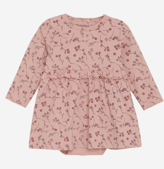 Minymo Flower Print Baby Dress