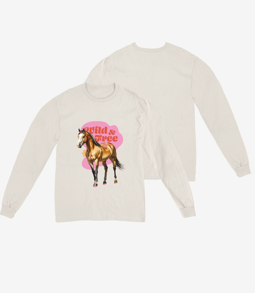 Headster Horse Parade Tee Sugar Swirl