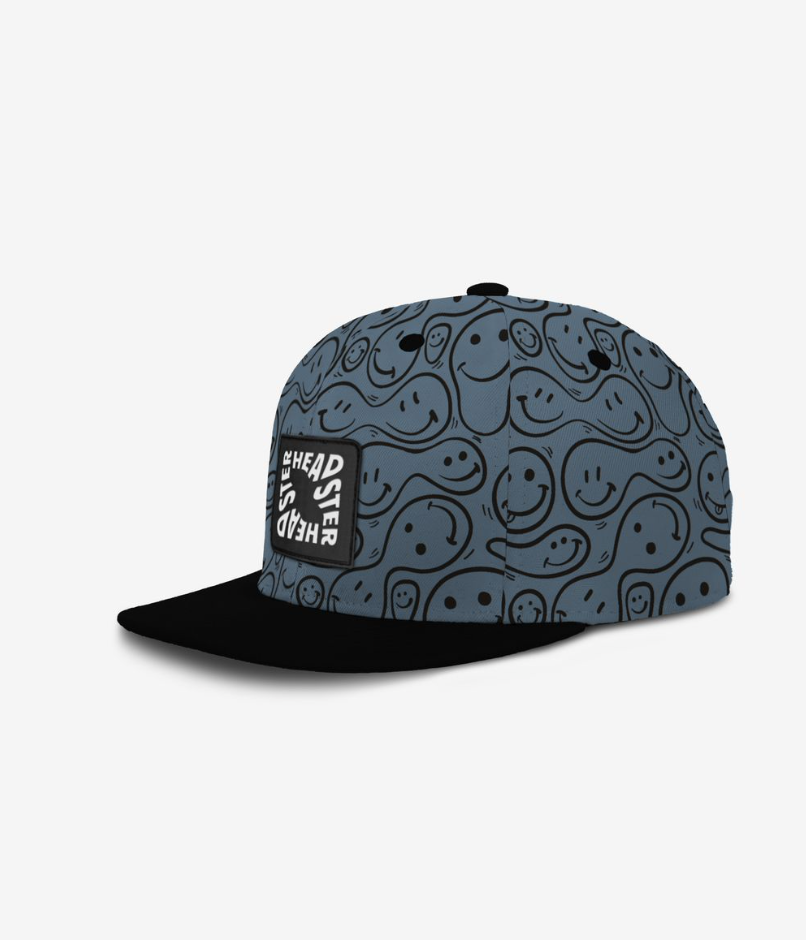 Headster Simply Happy Snapback Slate Blue