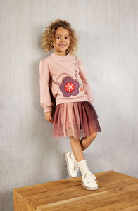Minymo Ombre Glitter Skirt Cinnamon Rose
