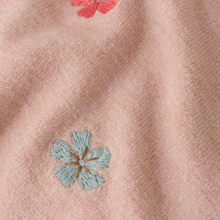Load image into Gallery viewer, Minymo Flower Embroidered Sweater Misty Rose
