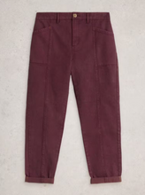 Load image into Gallery viewer, White Stuff UK Thea Trouser Dk Plum
