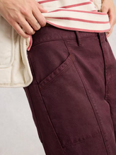 Load image into Gallery viewer, White Stuff UK Thea Trouser Dk Plum
