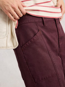 White Stuff UK Thea Trouser Dk Plum