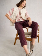 Load image into Gallery viewer, White Stuff UK Thea Trouser Dk Plum
