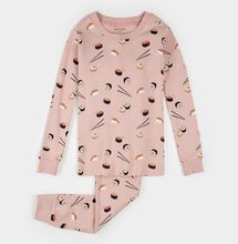 Load image into Gallery viewer, Petit Lem Sushi Print Pyjamas Pink
