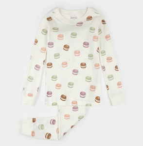 Petit Lem Macaron Print Pyjamas