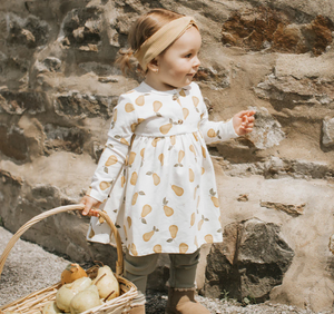 Petit Lem Pear Print Dress and Legging