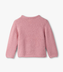 Hatley Shiny Bow Plush Sweater
