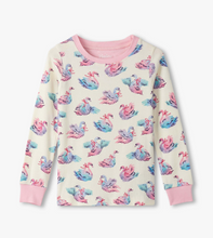 Load image into Gallery viewer, Hatley Elegant Swans Cotton Pyjamas
