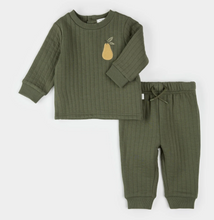 Load image into Gallery viewer, Petit Lem Pear Quilted Top and Pant
