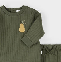Load image into Gallery viewer, Petit Lem Pear Quilted Top and Pant
