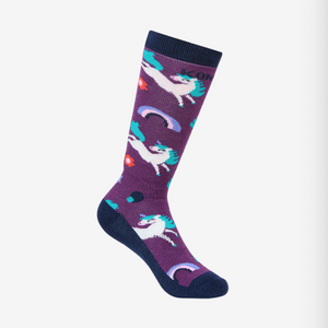 Kombi Rumble Socks Unicorn Rainbow