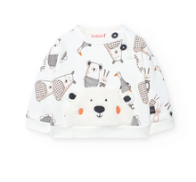 Load image into Gallery viewer, Boboli Teddy and Friends Fleece Sweatshirt and Pant
