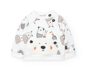 Boboli Teddy and Friends Fleece Sweatshirt and Pant