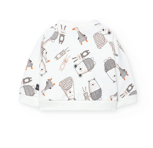 Boboli Teddy and Friends Fleece Sweatshirt and Pant