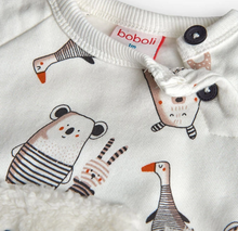 Load image into Gallery viewer, Boboli Teddy and Friends Fleece Sweatshirt and Pant
