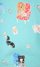 Load image into Gallery viewer, PJ Salvage This is How I Roll Flannel Pyjamas Turquoise
