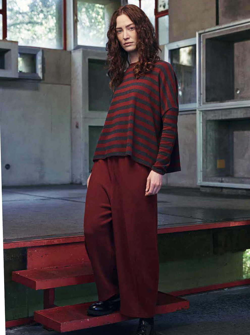 Neirami Stripe Knit Sweater