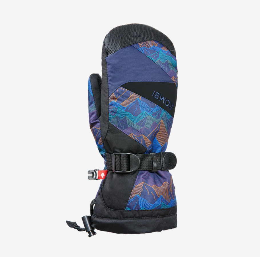 KOMBI Original Jr Mitt Blue Peak