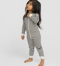 Load image into Gallery viewer, Mini Mioche Dreamy Playsuit Natural Stripe
