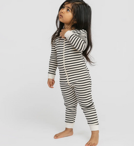 Mini Mioche Dreamy Playsuit Natural Stripe