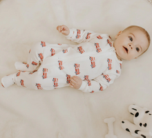 Load image into Gallery viewer, Petit Lem Fire Truck Print Sleeper
